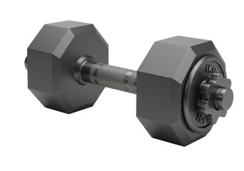 Isolated dumbbell for bodybuilding strength training weightlifting fitness or gym workout equipment