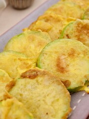 한국 전통음식 애호박전
