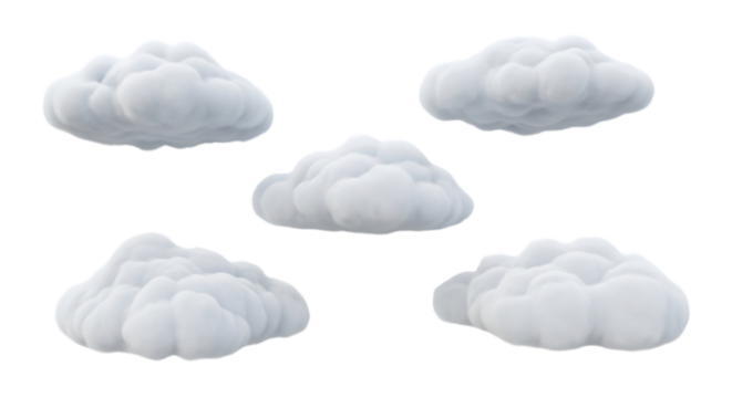 Group of Fluffy White Clouds image b3e18c3cf2c75f1a12f41cbe641bc39ddr