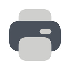 Printer icon vector UI