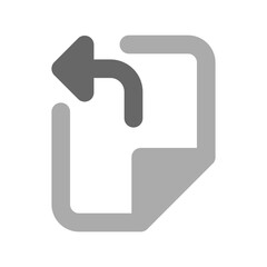 Submit file icon vector UI