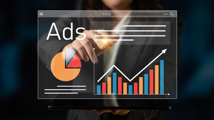 Digital advertising performance highlights advertising, campaign, and analytics for better...