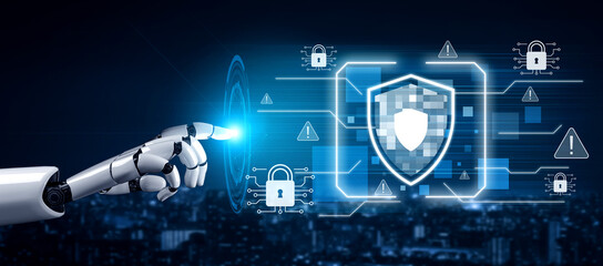 AI artificial intelligence strengthens cybersecurity with intelligent threat detection, virtual assistant alerts, and proactive protection agAI artificial intelligencenst digital breaches. Vouch