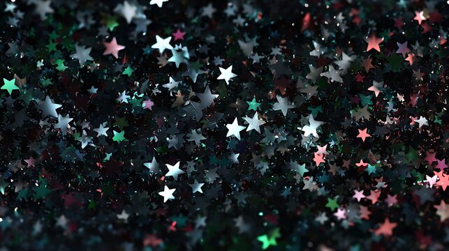 abstract background with stars