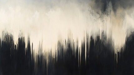 Obraz premium Paint and brush ink calligraphy with beautiful colors and abstract background