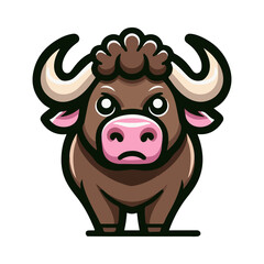 
buffalo illustration design