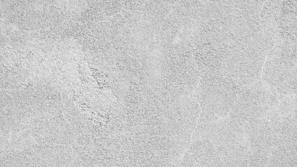 White gray wall with cracks and holes. wall is covered with white paint and has rough texture background for  web banner template page.