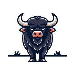 
buffalo illustration design