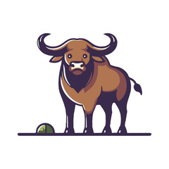 
buffalo illustration design