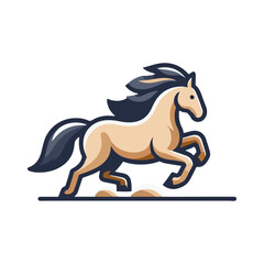 Obraz premium horse illustration design