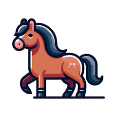 
horse illustration design