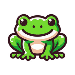 
frog illustration design