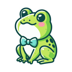 
frog illustration design