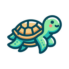 
turtle illustration design