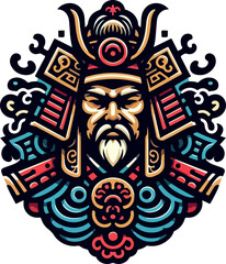 Illustrator_Vector_Design_icon_logo_symbol_war_general_leader_of_a_thousand