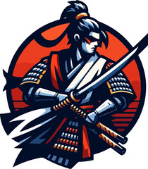 Japanese_Samurai_Esport_Character_Vector_–_Modern_Warrior_Illustration_in_Red