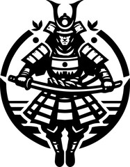 Japanese_Samurai_Symbol_Vector_–_Black_and_White_Tribal_Illustration_of_Warriors