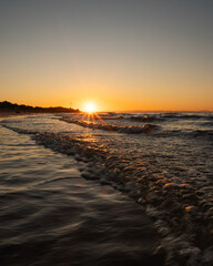 Sunrise on the beach
