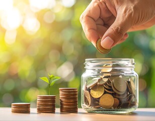 Saving money, growing investment