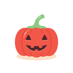 Smiling Jack OLantern Halloween Pumpkin.