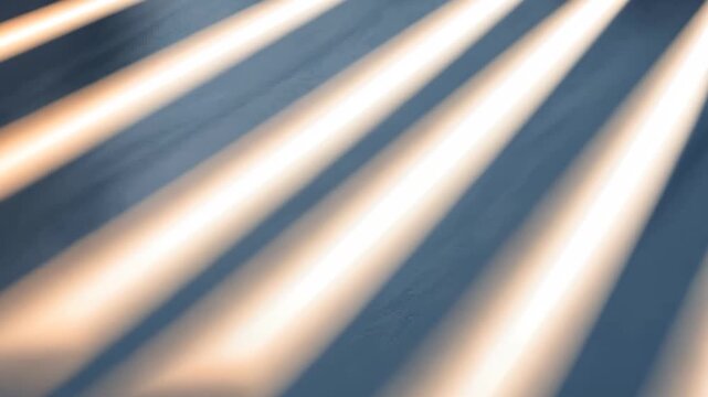 Dynamic light trails moving in parallel patterns create a mesmerizing abstract visual