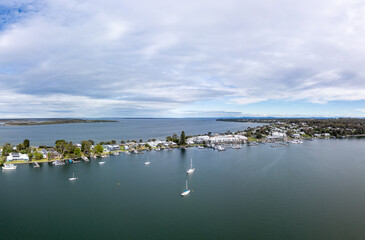 Town of Metung in Victoria Australia