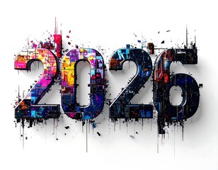 Dynamic 2026 Typography Design