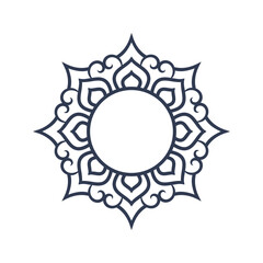 Exquisite Mandala Flowers with Detailed Linework for Artistic Touch
