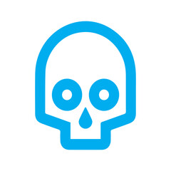 Skull Icon Illustration