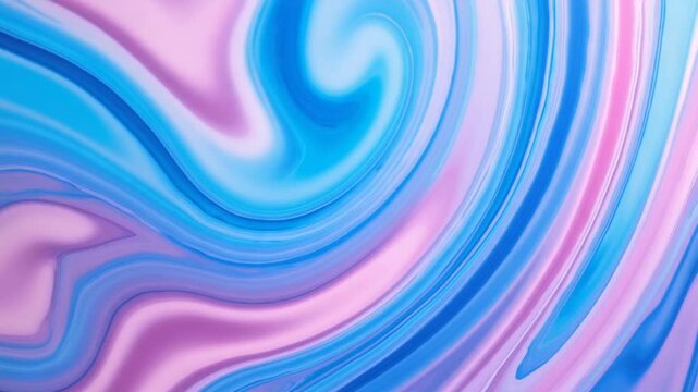 abstract swirls of blue and pink colors