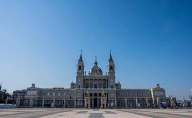 Obraz premium cathedral in Madrid Spain