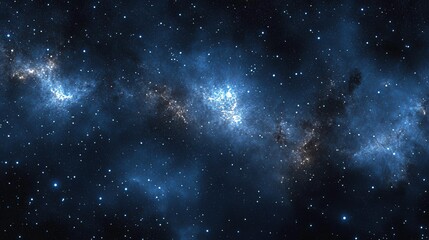 Obraz premium Vast Star - Filled Cosmic Space Background