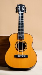 Obraz premium Generative AI ukulele music instrument object