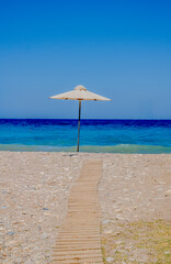 umbrella on the beach