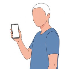 Person Holding Smartphone