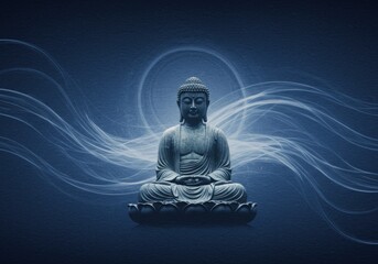 Serene Buddha Statue Meditation, Mindfulness, and Inner Peace