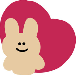 토끼일러스트 © meu