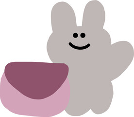 토끼일러스트 © meu