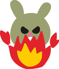 토끼일러스트 © meu