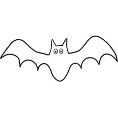 Halloween cute spooky hand drawn 