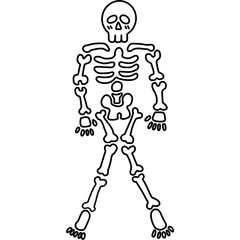 Halloween cute spooky hand drawn 