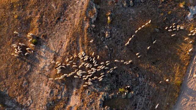 Aerial videos of the Anatolian Phrygian Valley Soğanlı Castle