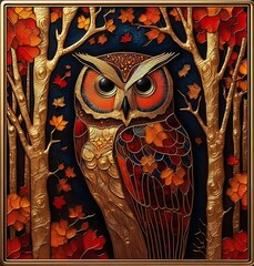owl in the night