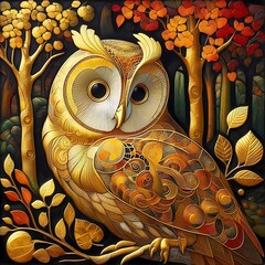 owl in the night