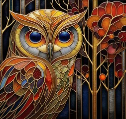 owl in the night