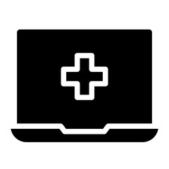 Fototapeta premium telemedicine icon