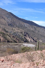 view of the mountain river
