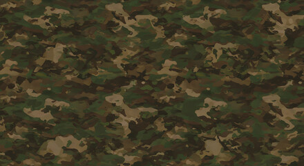 Realistic Multicam Camouflage Pattern