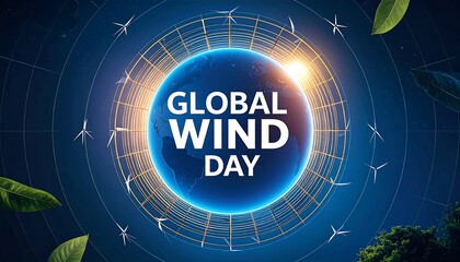 Global Wind Day graphic
