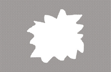 爆発のふきだし フレーム トーン